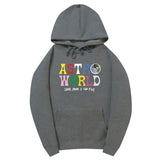 Travis Scott Astroworld Hoodie Men and Women Velvet Padded Hooded Sweatshirt