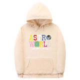 Travis Scott Astroworld Hoodie Men and Women Velvet Padded Hooded Sweatshirt