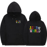Travis Scott Astroworld Hoodie Men and Women Velvet Padded Hooded Sweatshirt