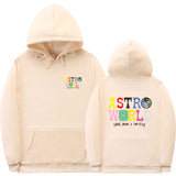 Travis Scott Astroworld Hoodie Men and Women Velvet Padded Hooded Sweatshirt