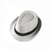 Mens Kentucky Derby Hats Summer Beach Fedora Hat Vacation Casual Hat