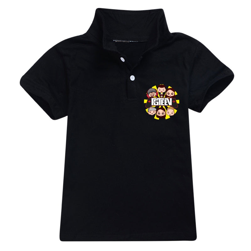 FGTeeV T Shirt Cartoon Short Sleeve T-shirt