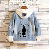 Comic Denim Jacket Casual Loose Denim Jacket