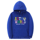 Travis Scott Astroworld Hoodie Men and Women Velvet Padded Hooded Sweatshirt