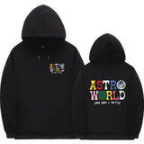 Travis Scott Astroworld Hoodie Men and Women Velvet Padded Hooded Sweatshirt
