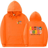 Travis Scott Astroworld Hoodie Men and Women Velvet Padded Hooded Sweatshirt