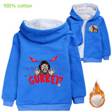 FGTeeV Cardigan Zipper Thick Coat Fashionable Cotton Coat