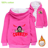 FGTeeV Cardigan Zipper Thick Coat Fashionable Cotton Coat