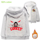 FGTeeV Cardigan Zipper Thick Coat Fashionable Cotton Coat