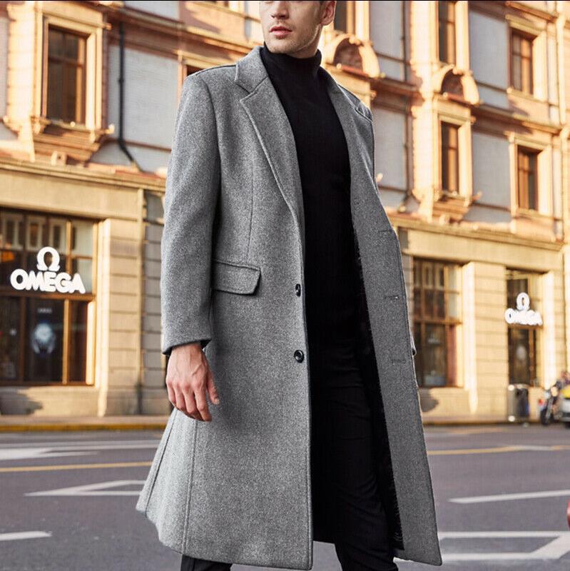 Blade Runner Jacket Men's Duster Woolen Coat Men's Coat
