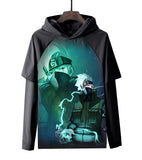 Itachi Uchiha Costume Naruto Itachi Uchiha Naruto Long Sleeve T-shirt Hooded T-shirt