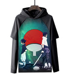 Itachi Uchiha Costume Naruto Itachi Uchiha Naruto Long Sleeve T-shirt Hooded T-shirt