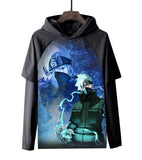 Itachi Uchiha Costume Naruto Itachi Uchiha Naruto Long Sleeve T-shirt Hooded T-shirt