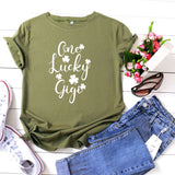 Saint Patrick's Day Closing Summer Pro Touch Printed round Neck Short Sleeve T-shirt