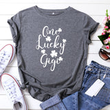 Saint Patrick's Day Closing Summer Pro Touch Printed round Neck Short Sleeve T-shirt