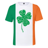 Saint Patrick's Day Closing 3D Short-Sleeved T-shirt
