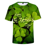 Saint Patrick's Day Closing 3D Short-Sleeved T-shirt