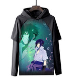 Itachi Uchiha Costume Naruto Itachi Uchiha Naruto Long Sleeve T-shirt Hooded T-shirt