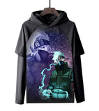 Itachi Uchiha Costume Naruto Itachi Uchiha Naruto Long Sleeve T-shirt Hooded T-shirt