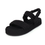 Flat Dress Sandals Summer Flat Platform Plus Size Open Toe Casual Sandals