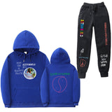 Travis Scott Astroworld Hoodie & Pant 2 Piece Set Men's and Women's Pullover Sweatshirt