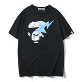 WGM Shirt Summer Men's Casual round Neck Short Sleeve T-shirt