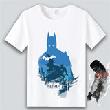 Marvel T Shirt Anime Clothes Captain America Iron Man Short Sleeve T-shirt
