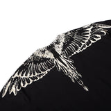 Marcelo Burlon T Shirt MB Imperceptible White Wings Printing Cotton Men and Women Same Style