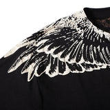 Marcelo Burlon T Shirt MB Imperceptible White Wings Printing Cotton Men and Women Same Style