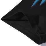 Marcelo Burlon T Shirt MB Jungle Blue Wings Seamless Printing Men and Women Same Style