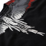 Marcelo Burlon T Shirt MB Wings Pattern Pure Cotton Men and Women Same Style