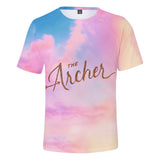 Taylor Swift Merch Summer Fashion Casual 3D Color Printed Short Sleeve T-shirt