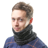 Men Winter Hats Fall/Winter Outdoor Keep Warm Pullover Scarf