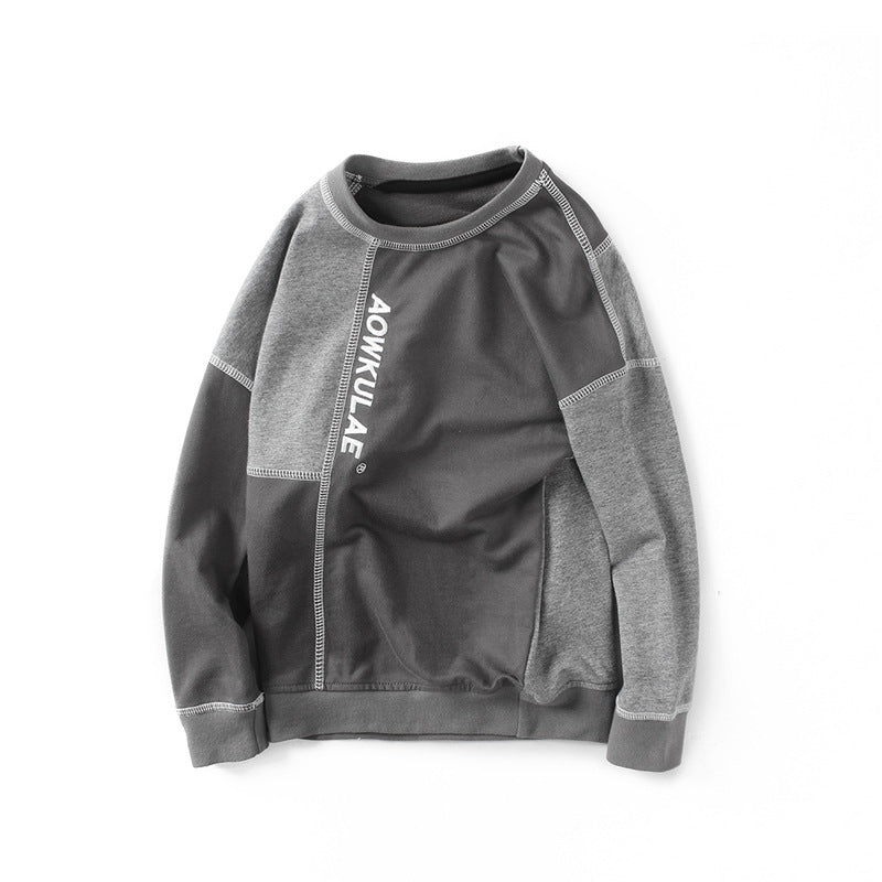 Children Boy Hoodie Fall Children Long-Sleeved Sweater T-shirt
