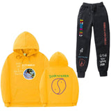 Travis Scott Astroworld Hoodie & Pant 2 Piece Set Men's and Women's Pullover Sweatshirt