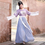 Chinese Traditional Dress Summer Embroidery Chest-High Dress Daily Elegant