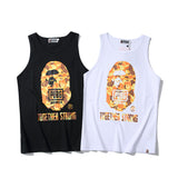 WGM Shirt Summer Casual Printed Vest