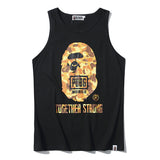 WGM Shirt Summer Casual Printed Vest