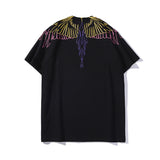 Marcelo Burlon T Shirt MB Colorful Wings for Men and Women