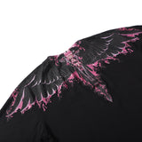 Marcelo Burlon T Shirt MB Wings Pattern Pure Cotton Men and Women Same Style