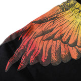 Marcelo Burlon T Shirt MB Rainbow Parrot Wings Men And Women Same Style Hip Hop