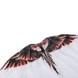 Marcelo Burlon T Shirt MB Brown Wings Pattern Pure Cotton Men and Women Same Style
