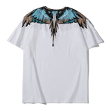 Marcelo Burlon T Shirt MB Diamond Wings Pattern for Men and Women