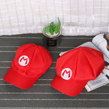 Mario Hat Octagonal Cap Super Mary Cartoon Surrounding the Game Cosplay