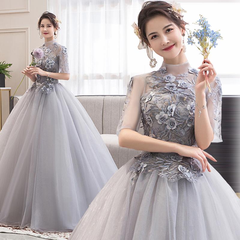 Women's Evening Dress Ball Gown Princess Quinceanera Wedding Dresses Costume Tulle Tutu Dress Dress Host Annual President Evening Dress
