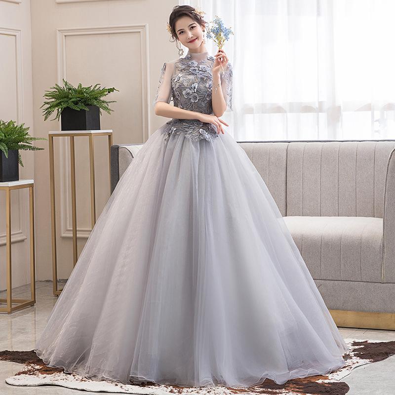 Women's Evening Dress Ball Gown Princess Quinceanera Wedding Dresses Costume Tulle Tutu Dress Dress Host Annual President Evening Dress