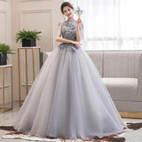Women's Evening Dress Ball Gown Princess Quinceanera Wedding Dresses Costume Tulle Tutu Dress Dress Host Annual President Evening Dress