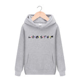 Friends Joey Hoodie Print Hooded Fleece Lined Sweater Men and Women