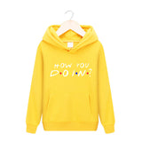 Friends Joey Hoodie How you do in?men hoodies cotton hoody Women