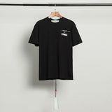 Caravaggio T Shirt Letter Religious Print Short Sleeve T-shirt Men and Women Loose